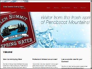 Web site www.glensummitspringswater.com, Glen Summit Springs Water Co