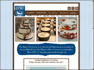 Web site www.nightkitchenbakery.com, The Night Kitchen