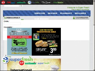 Web site http://www.superfreshfood.com/&opi=79508299, Super Fresh